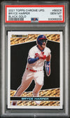 Graded 2021 Topps Chrome Updated Bryce Harper #BGC6 Black Gold Baseball Card PSA 10 Gem Mint