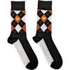 Madness Crown & M Brown Diamond [Socks] by Rock Band Apparel