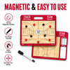 Custom WNBA Basketball Coaching Board 15.7 x 12.6 in (Magnetic) by Hoopsbasket.com