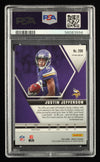 Graded 2020 Panini Mosaic Justin Jefferson #209 Mosaic Rookie RC Football Card PSA 10 Gem Mint