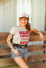 Make America Cowboy Again Stars Graphic Tee by Wild Junkie