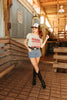 Make America Cowboy Again Stars Graphic Tee by Wild Junkie
