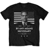 Malcolm X By Any Means Necessary [T-Shirt] by Rock Band Apparel