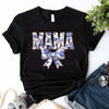 Mama Chinoiserie Coquette Bow T-Shirts – Elegant & Trendy Graphic Tees for Moms by Adorb Custom Tees