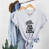 🍾 Man I Feel Like a Bride Bachelorette Party Matching V-Neck T-Shirts 💍 by Adorb Custom Tees