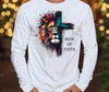 Man of Faith – White by Carolina Country Bling