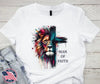 Man of Faith – White by Carolina Country Bling
