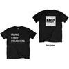 Manic Street Preachers Block Logo [T-Shirt] by Rock Band Apparel