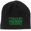 Marilyn Manson Logo [Hat] by Rock Band Apparel