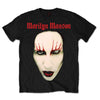 Marilyn Manson Red Lips [T-Shirt] by Rock Band Apparel
