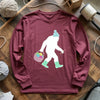 Bigfoot Long Sleeve T-shirt by YarnMerch
