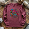 Blooming Yarn Long Sleeve T-shirt by YarnMerch