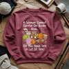 Books & Yarn Lover Sweatshirt by YarnMerch