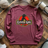 Clever Girl Long Sleeve T-shirt by YarnMerch