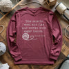 Crochet In Bible Long Sleeve T-shirt by YarnMerch