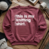 Everyday Knitting Sweatshirt by YarnMerch