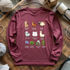 Flora Fauna Fiber Long Sleeve T-shirt by YarnMerch