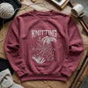 Gothic Knitter Sweatshirt by YarnMerch