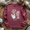 Yarn Chicken Time Long Sleeve T-shirt by YarnMerch