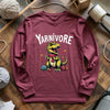 Yarnivore Crocheter Long Sleeve T-shirt by YarnMerch