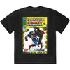Marvel Comics Cap vs The Panther Comic Cover [T-Shirt] by Rock Band Apparel