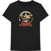 Marvel Comics Captain Marvel Star Logo [T-Shirt] by Rock Band Apparel