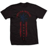 Marvel Comics Captain Marvel Star Stripe [T-Shirt] by Rock Band Apparel