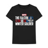 Marvel Comics Falcon & Winter Soldier Text Logo [T-Shirt] by Rock Band Apparel