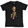Marvel Comics Guardians of the Galaxy Groot Perch [T-Shirt] by Rock Band Apparel
