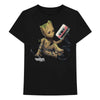 Marvel Comics Guardians of the Galaxy Groot with Tape [T-Shirt] by Rock Band Apparel