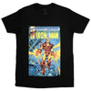 Marvel Comics Invincible Iron Man Comic Cover [T-Shirt] by Rock Band Apparel