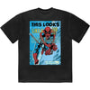 Marvel Comics Looks Like A Job For Spiderman [T-Shirt] by Rock Band Apparel