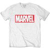Marvel Comics Marvel Box Logo [T-Shirt] by Rock Band Apparel