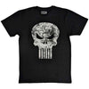 Marvel Comics Punisher Distressed Logo [T-Shirt] by Rock Band Apparel