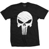 Marvel Comics Punisher Jagged Skull [T-Shirt] by Rock Band Apparel