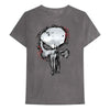 Marvel Comics Punisher Metallic Skull [T-Shirt] by Rock Band Apparel