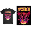 Mastodon Double Brimstone Neon [T-Shirt] by Rock Band Apparel