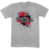 Mayday Parade Heart and Flowers [T-Shirt] by Rock Band Apparel