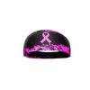 Pink Splattered Breast Cancer Headband