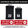 Light Blue Wrist Support Sleeves