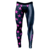 Shadow USA Flag - Breast Cancer Awareness Compression Tights