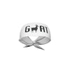 GOAT Tie Headband (White)