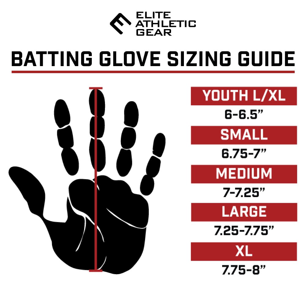 Black Batting Gloves