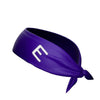 Purple Tie Headband