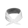 White Bible Verse Tie Headband