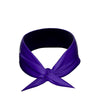 Purple Tie Headband