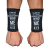 Philippians 4:13 Cross Wrist Support Sleeves