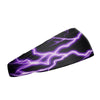 Purple Lightning Headband