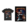 Megadeth Santa Vic Chimney [T-Shirt] by Rock Band Apparel