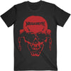 Megadeth Vic Hi-Contrast Red [T-Shirt] by Rock Band Apparel